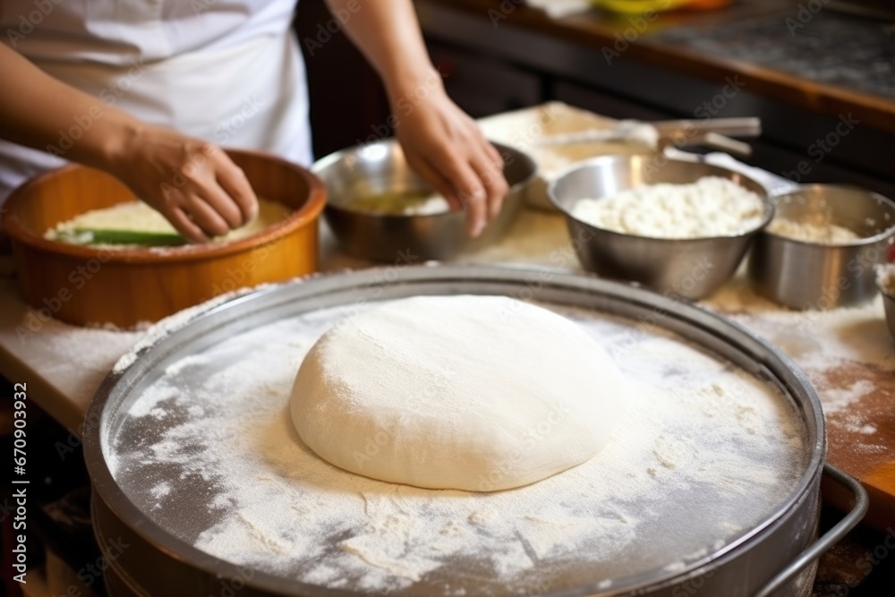 preparing dough for arepas preparing dough for arepas