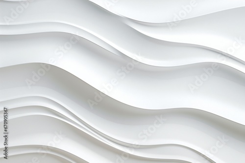 White seamless waves pattern