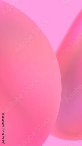 pink background with bubbles
