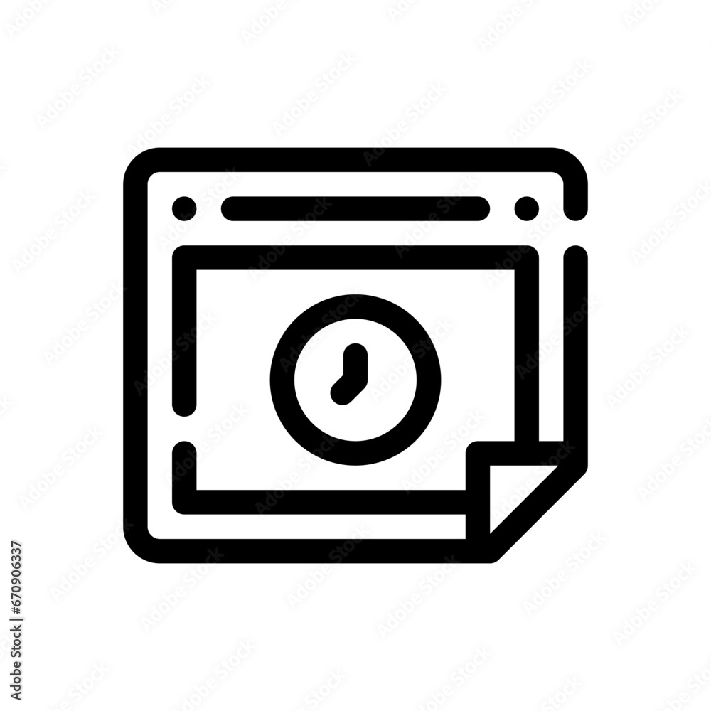 calendar line icon calendar line icon
