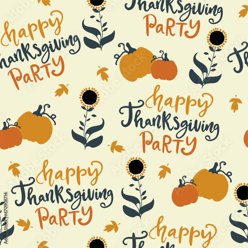 Thanksgiving pattern. Hq for web and print use.