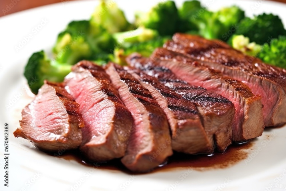 up-close shot of well-seared lamb chop