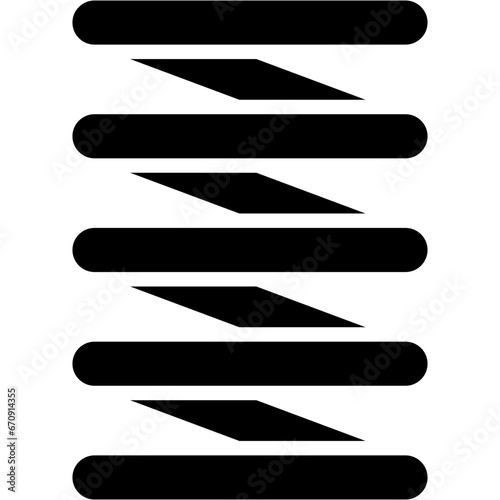 Coil Spring Shock Icon