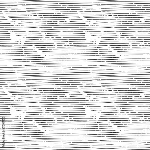 Fotografie Uneven strips in black and white grange texture on white background