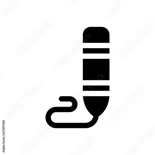 crayon glyph icon