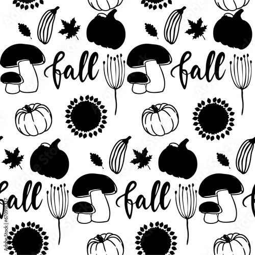 Thanksfiving pattern. Hq vector for web and print use.
