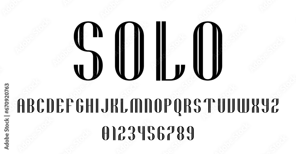 Set of alphabets fonts letters and numbers modern abstract design with lines vector illustration
Set of alphabets fonts letters and numbers modern abstract design with lines vector illustration