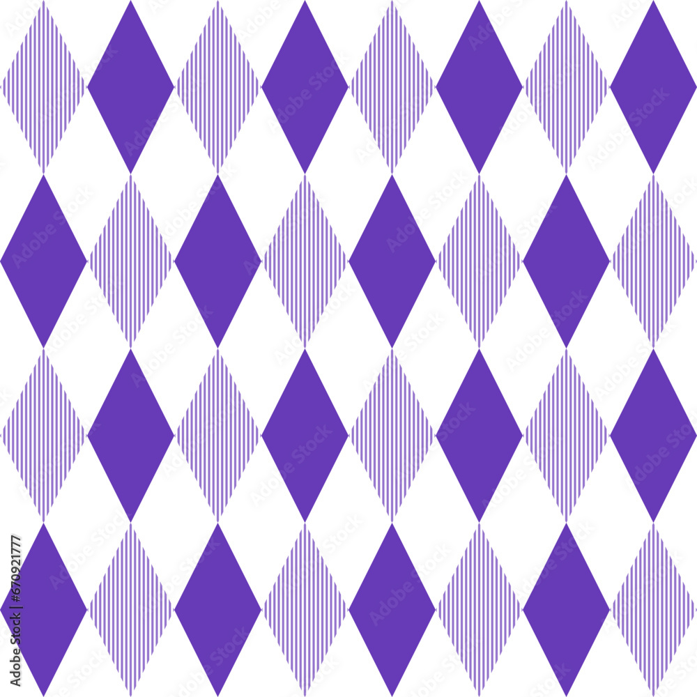 Purple diamond with stripe inside. diamond pattern. diamond pattern background. diamond background. Seamless pattern. for backdrop, decoration, Gift wrapping Purple diamond with stripe inside. diamond pattern. diamond pattern background. diamond background. Seamless pattern. for backdrop, decoration, Gift wrapping