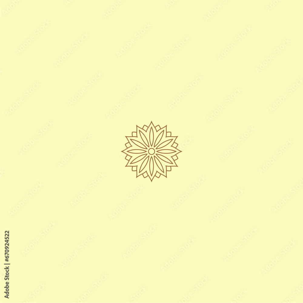 mandala set element vector drawing mandala set element vector drawing