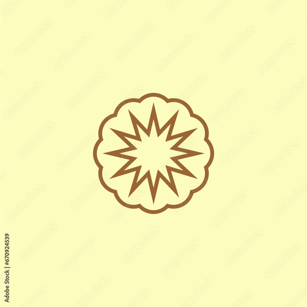 mandala set element vector meditation mandala set element vector meditation