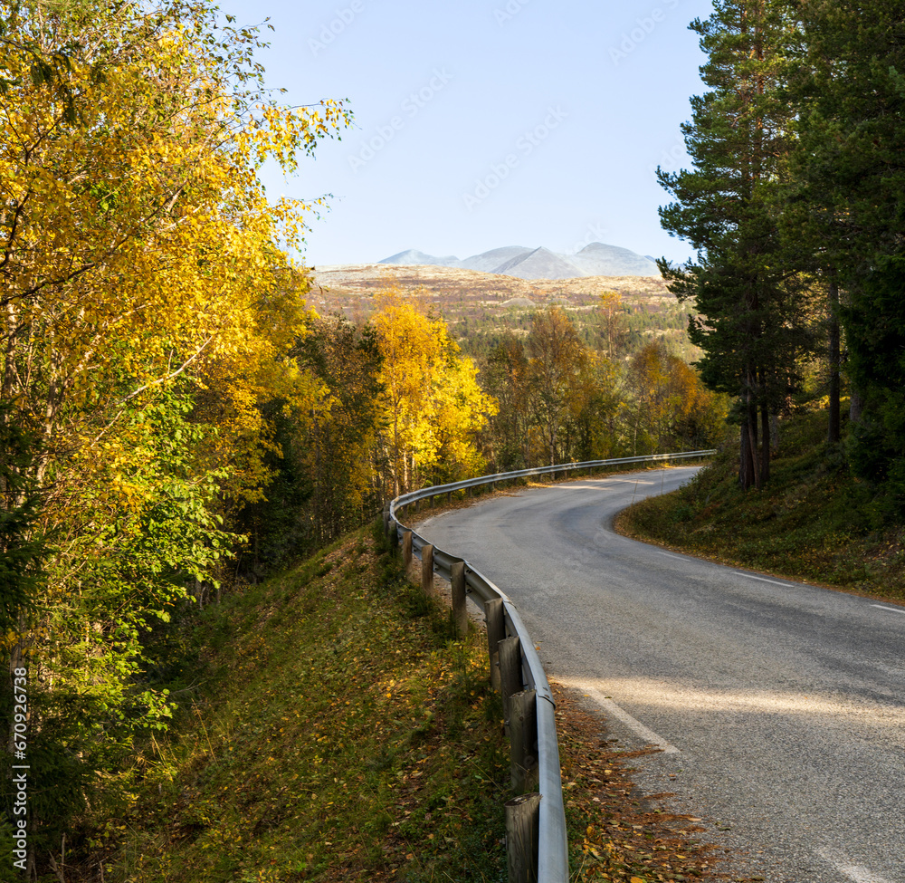 View of the oldest National Park in Norway, Rondane National Park View of the oldest National Park in Norway, Rondane National Park