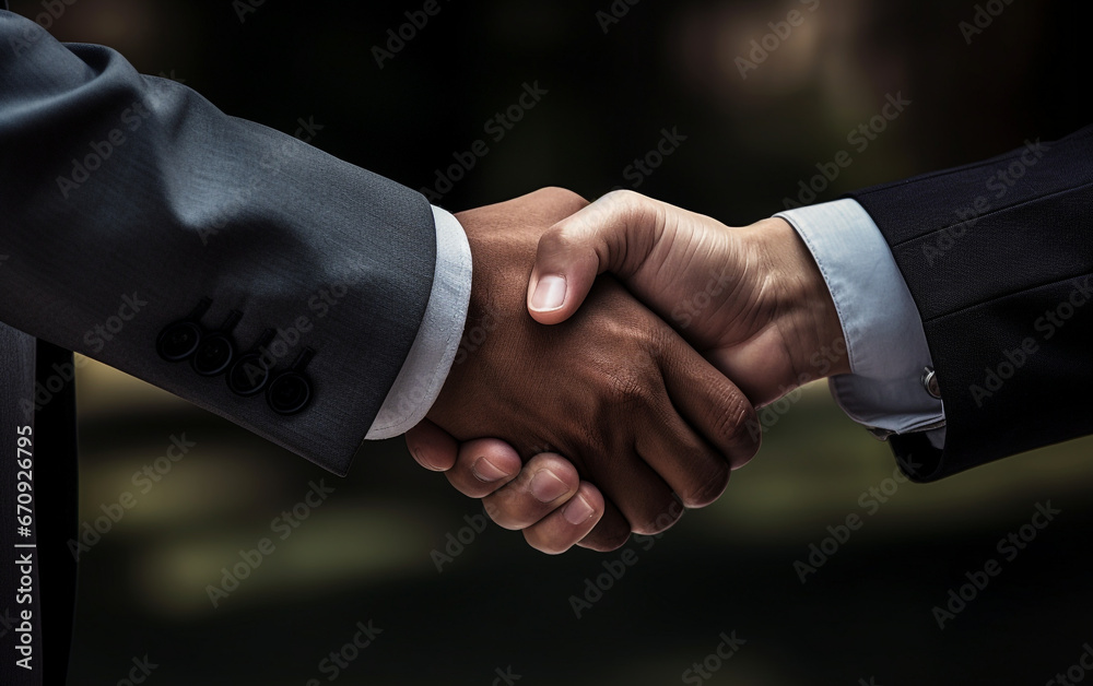 A Handshake Between Two Experts - handshake between two professionals A Handshake Between Two Experts - handshake between two professionals