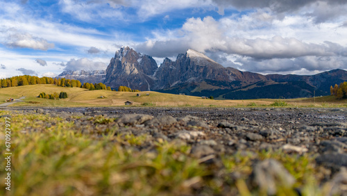 Panorama of the Seiser Alm in the Dolomites, Italy. © Daniel Ehlis