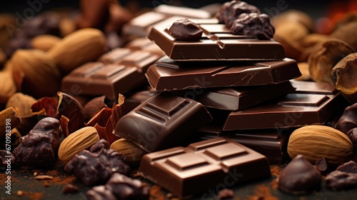 World Chocolate Day, International Chocolate Day background.