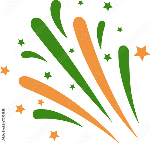 india independence day confetti