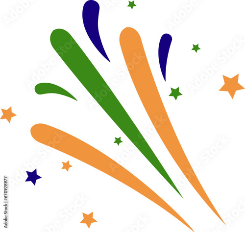 india independence day confetti