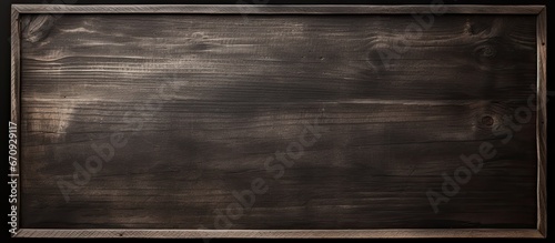 Empty chalkboard