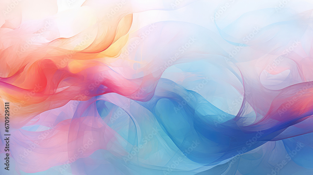 Abstract colorful background with some smooth lines
