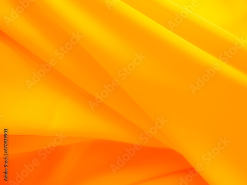 Cloth Background fabric Orange Color Texture Pattern Silk Light Gradient Yellow Textile Luxury Gold banner Material Fashion Satin Backdrop Summer Tropical Abstract Design Template Mockup Scene Product