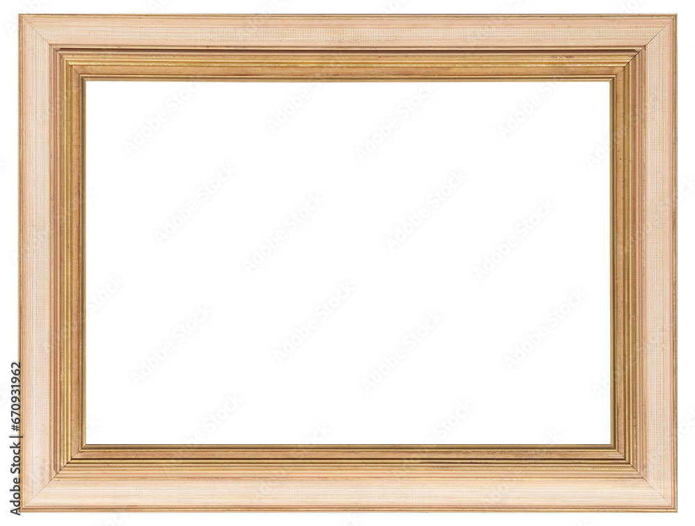 White wooden picture frame in PNG format on a transparent background. White wooden picture frame in PNG format on a transparent background.