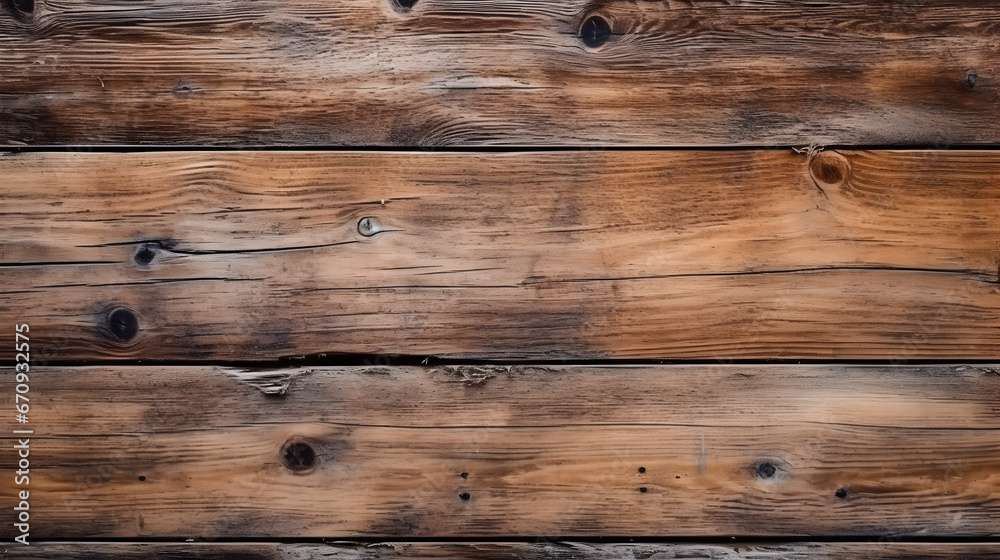 Old wooden wall. Wood texture background. Hardwood, dark old wood background, brushed wood tinted with dark polish. - obrazy, fototapety, plakaty 