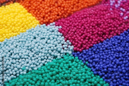 close-up of silicone rubber beads in different sizes © Alfazet Chronicles