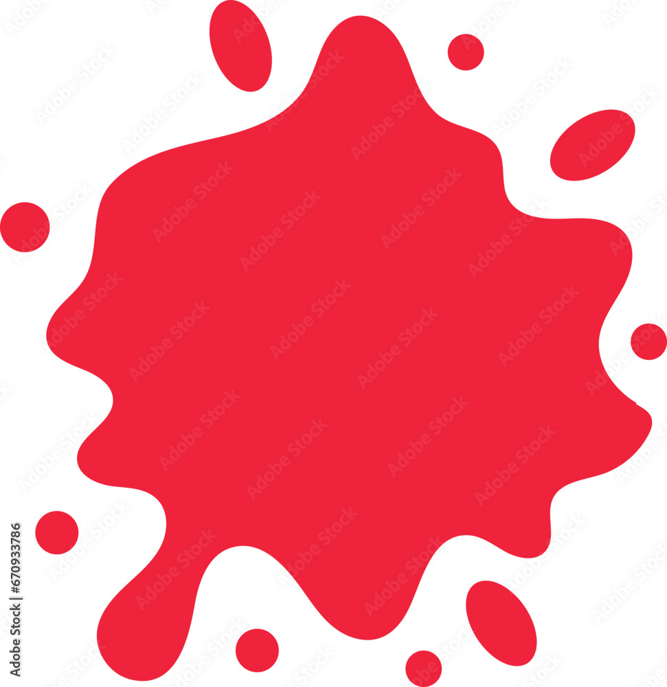 gradient water splash shape gradient water splash shape