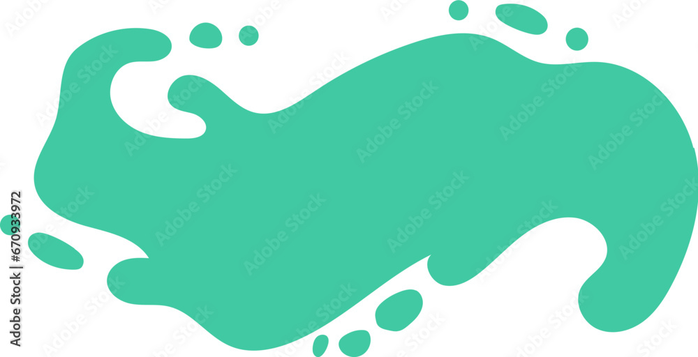gradient water splash shape gradient water splash shape