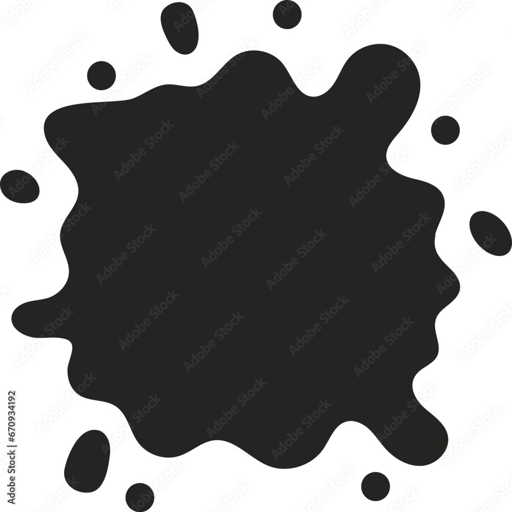 gradient water splash shape gradient water splash shape