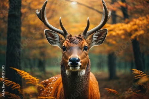 deer in the woods © Sadiq