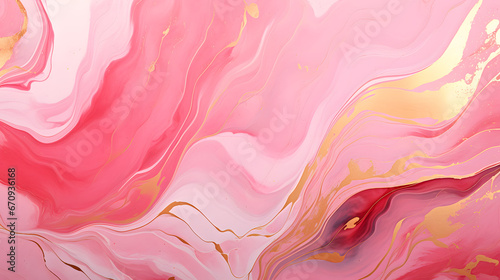 Luxurious Marbling Background. Generative AI.