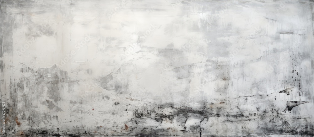 Fototapeta premium Grungy gray texture on vintage white background
