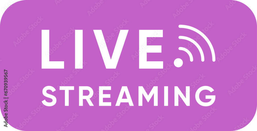 live streaming icon