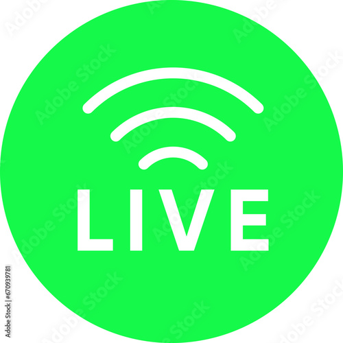 live streaming icon
