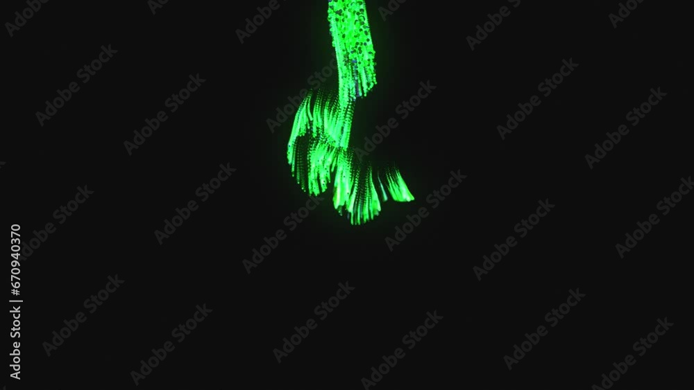 Descending Green Glowing Particle Magic Backgrounds - Animation Descending Green Glowing Particle Magic Backgrounds - Animation
