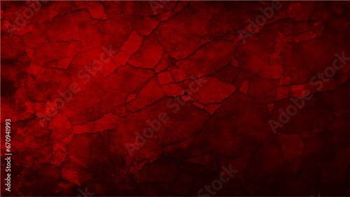 red brick wall background. red wall background for Halloween and horror theme with copyspace for text.