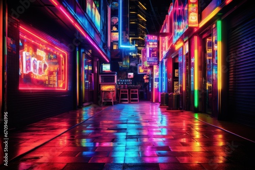 Vibrant Neon Lights