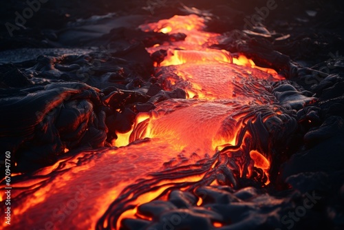Molten Lava Flow