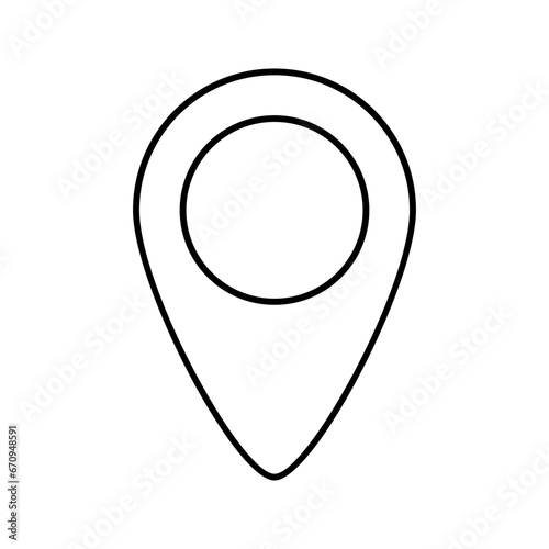 map marker,location pin,map pin icon on white backround