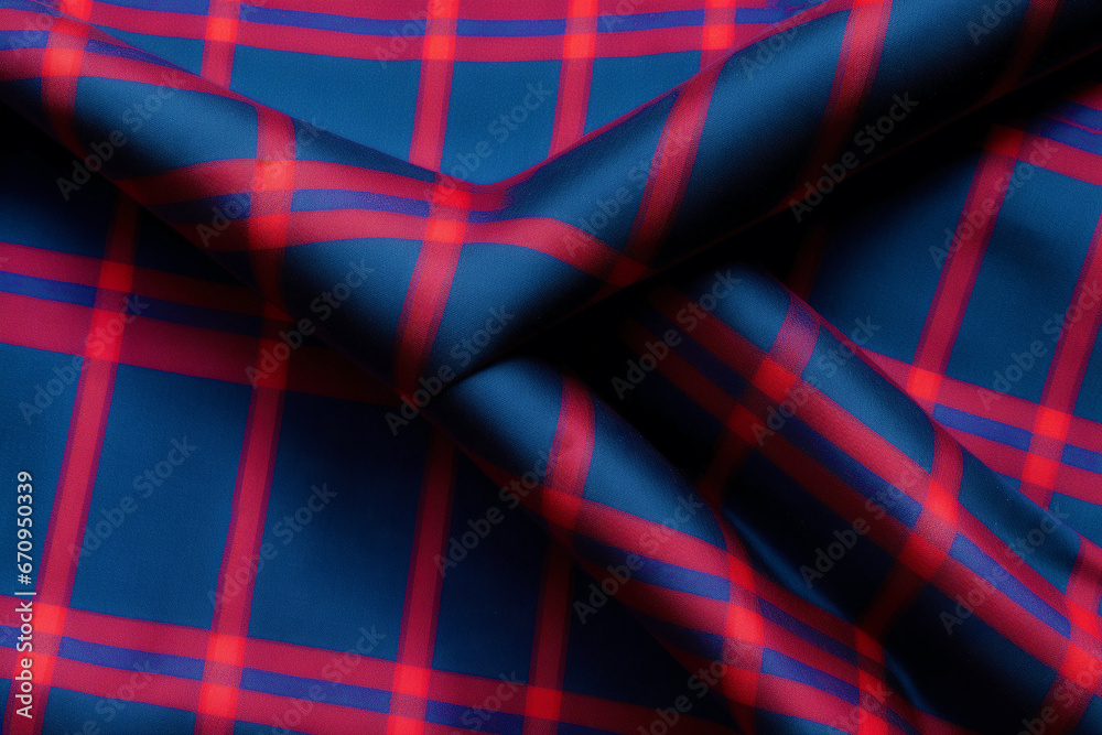 A beautiful plaid pattern background. Scottish tartan. A Fabric pattern. Generative AI A beautiful plaid pattern background. Scottish tartan. A Fabric pattern. Generative AI