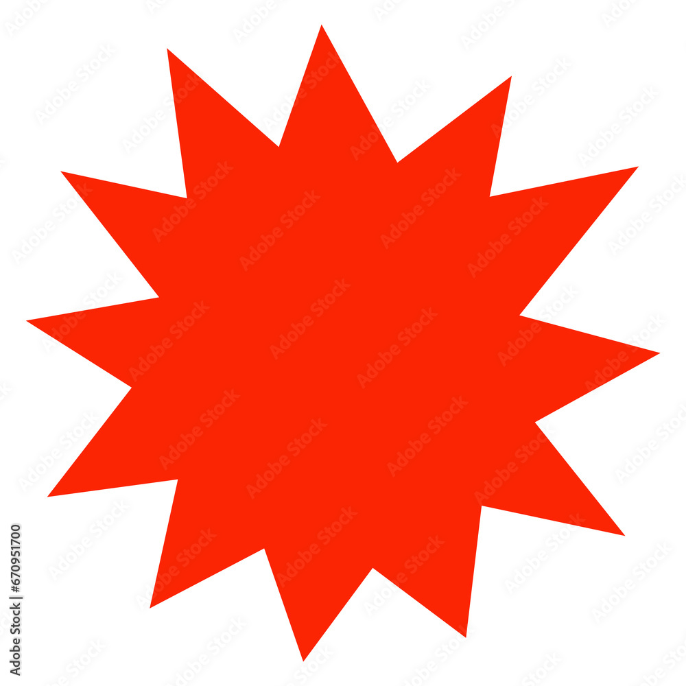 Stern Button rot mit Textfreiraum als Störer oder Hintergrund Vorlage Stern Button rot mit Textfreiraum als Störer oder Hintergrund Vorlage
