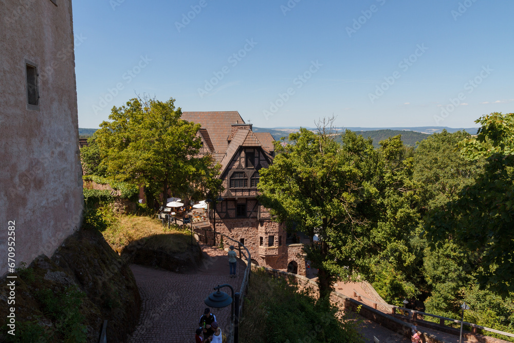 Obraz premium Wartburg bei Eisenach