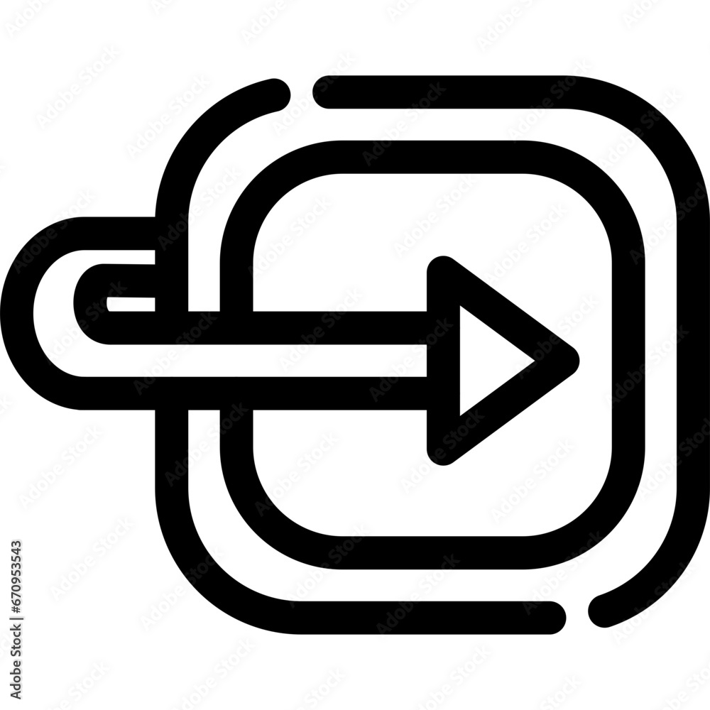 Moving Forward Icon