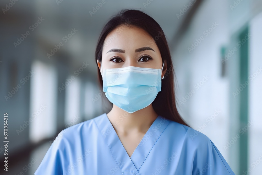 female surgeon and nurse for medical healthcare