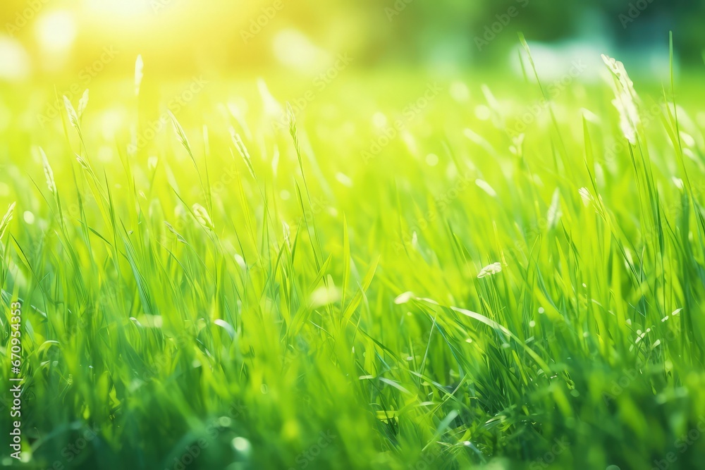 realistic green grass farm field a nature's carpet