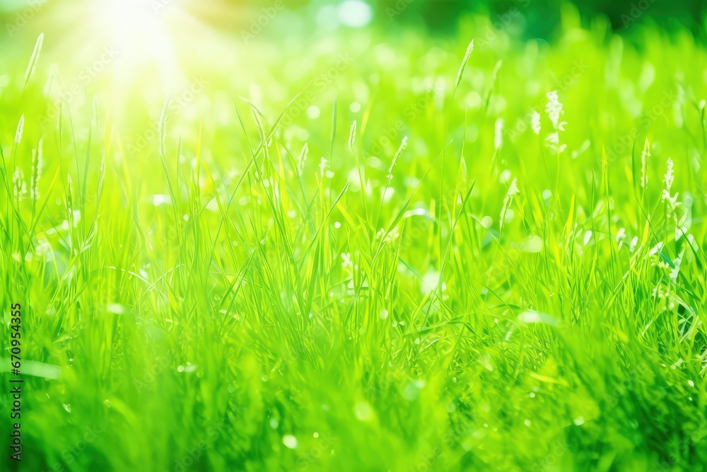 eco friendly organic green grass farmland photography