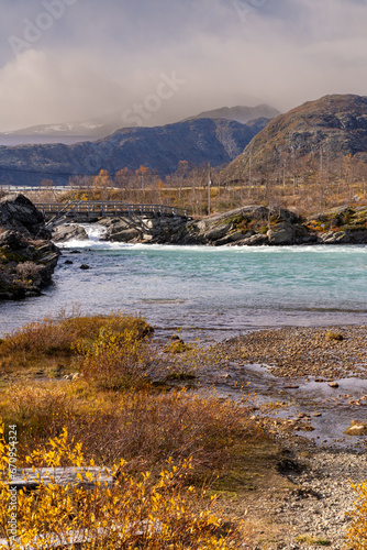 The Sjoa is a river in Innlandet county, Norway