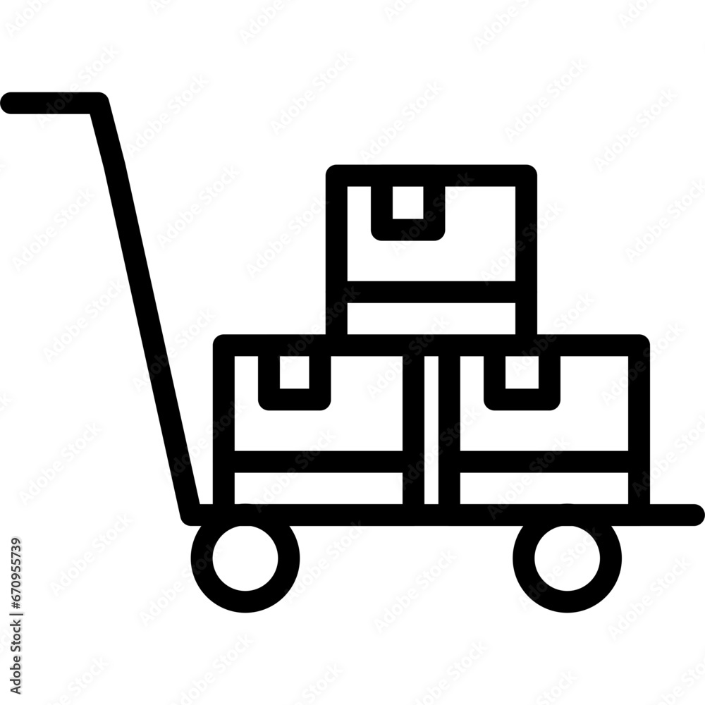 Trolley Icon Trolley Icon