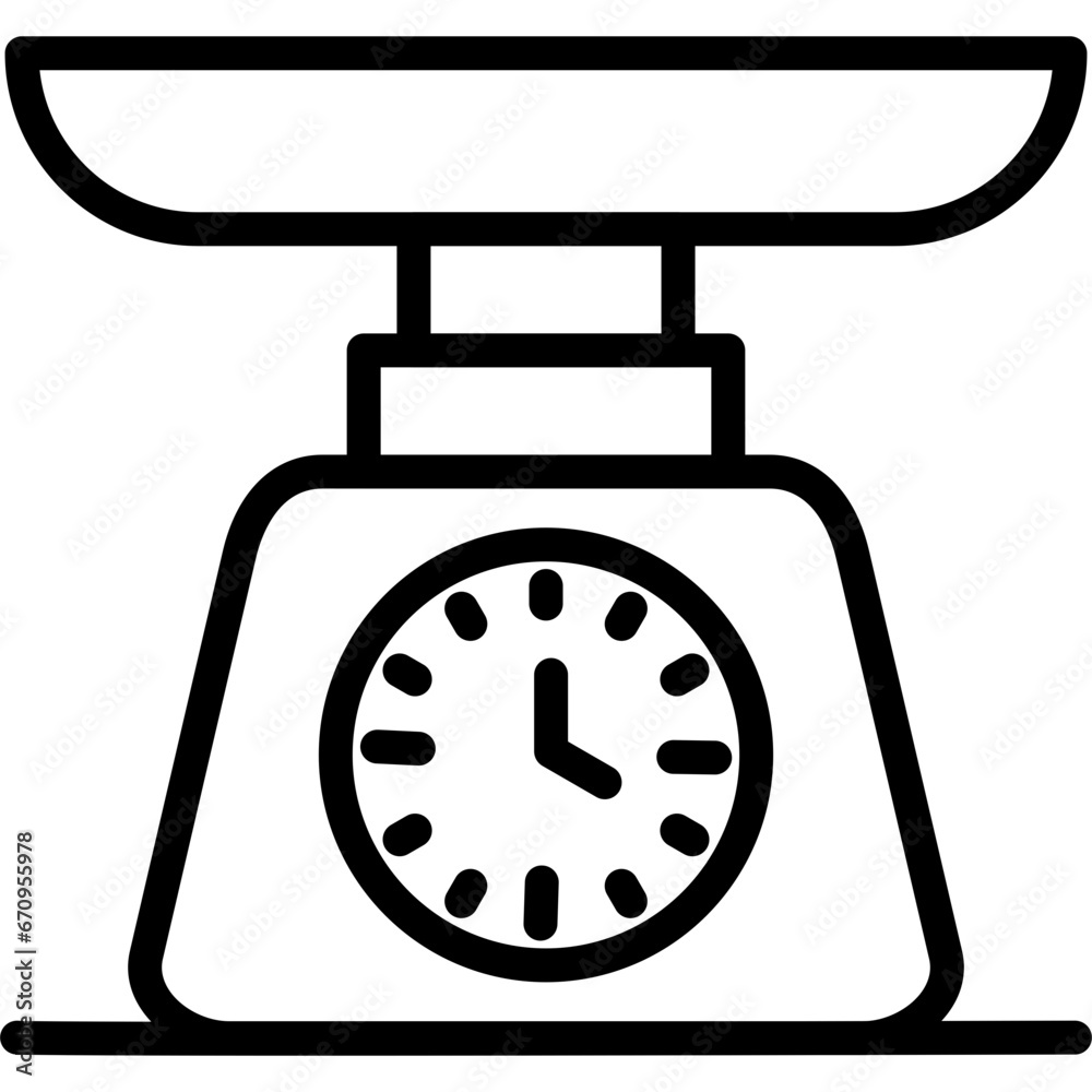 Weighing Machine Icon Weighing Machine Icon