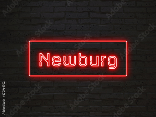 Newburg のネオン文字 photo